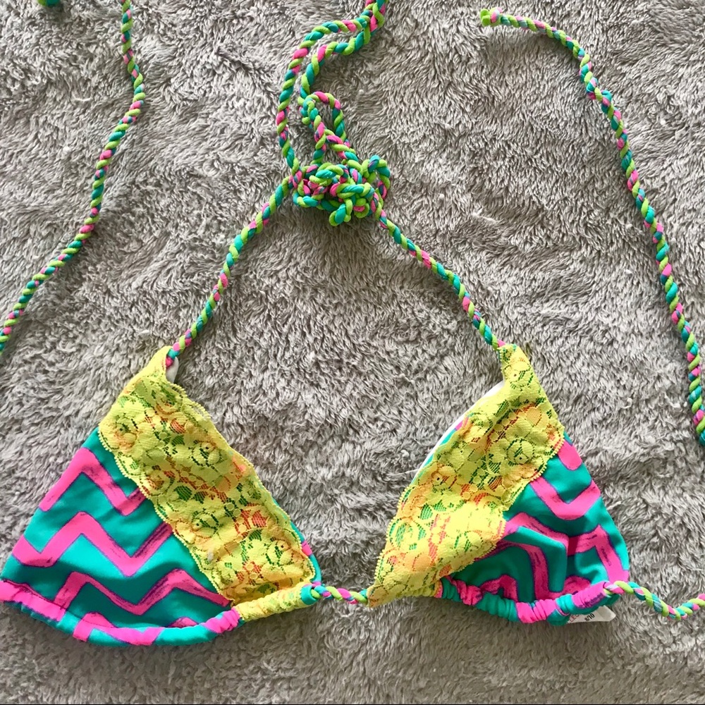 Swimsuit Laced Top